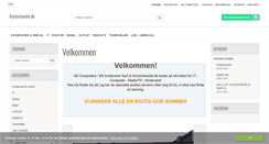 Desktop Screenshot of kontorhandel.dk